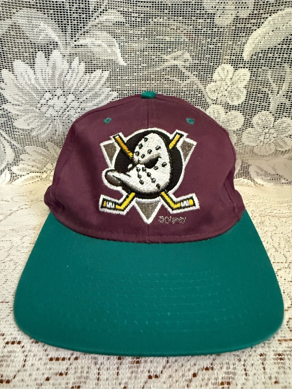 Vintage Mighty Ducks Anaheim Snapback Hat